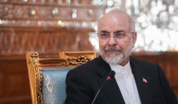 قالیباف: ایران از ایده چین برای ایجاد معماری امنیتی جدید در منطقه استقبال می‌کند