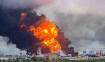 حمله پهپادی اوکراین به پالایشگاه نفت مسکو