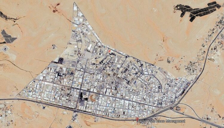 حمله به یک کارخانه مرتبط با پایگاه نظامی آمریکا در استان زرقای اردن